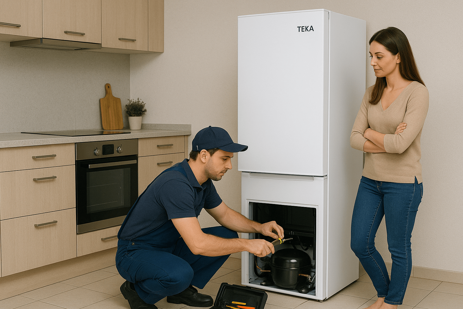 Servicio técnico neveras Teka en Tenerife